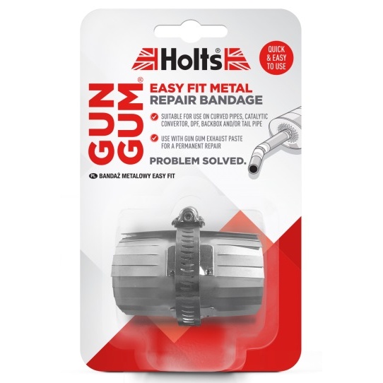 Holts Gun Gum Easy Fit-Banda Metalica Pentru Repararea Tobelor De Esapament HREP0058A